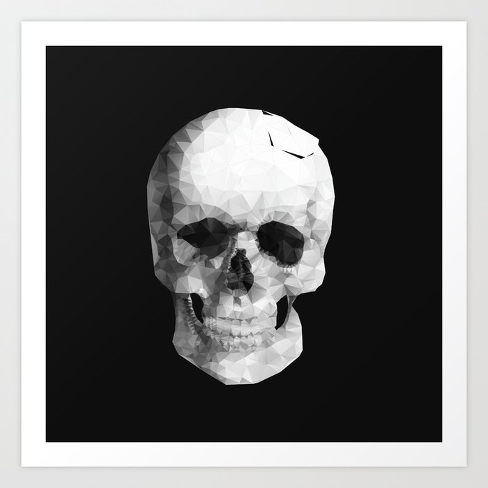 Skull Art Print