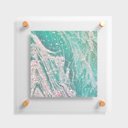 Abstract Flow Floating Acrylic Print