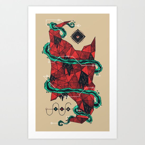 Framework Art Print