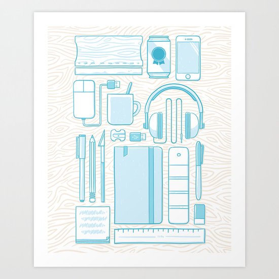Designer Toolkit Art Print