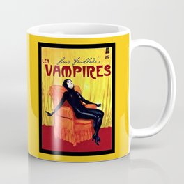 1916 Gold Silent Film Vampire Coffee Mug