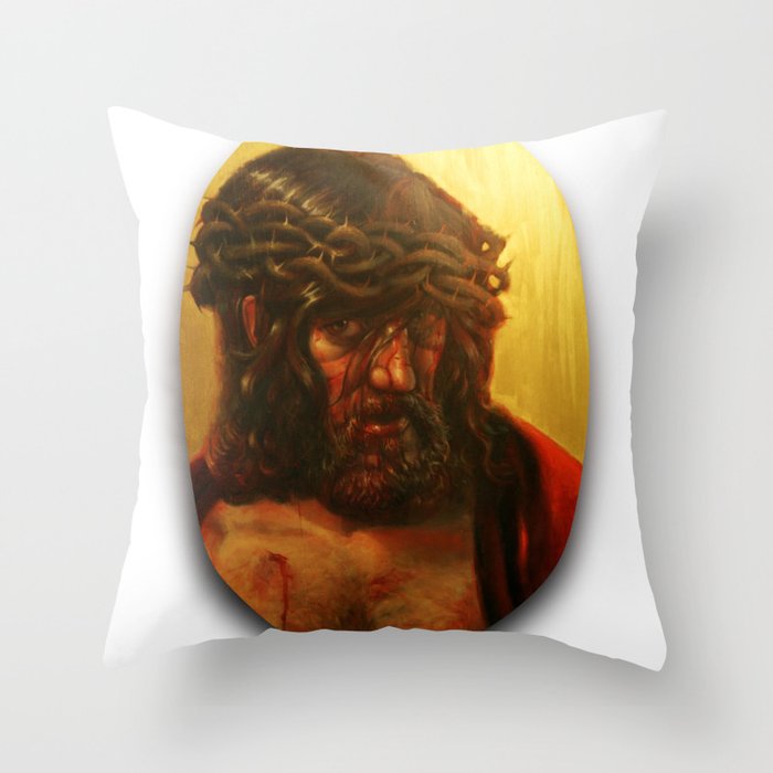 Cristo Throw Pillow