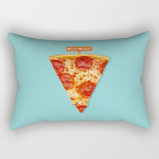 Pizza Rectangular Pillow
