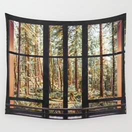 Window to the Forest Wall Tapestry