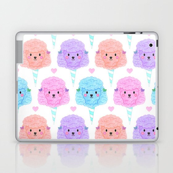 Cotton Candy Dogs Laptop & iPad Skin