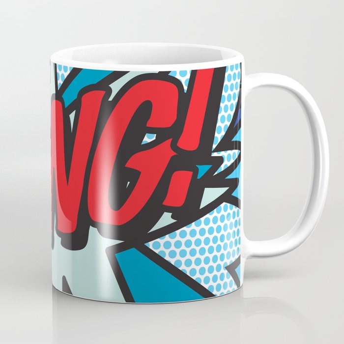 Comic Book Bang Coffee Mug By Theimagezone Society6 Comic Book Bang Coffee Mug