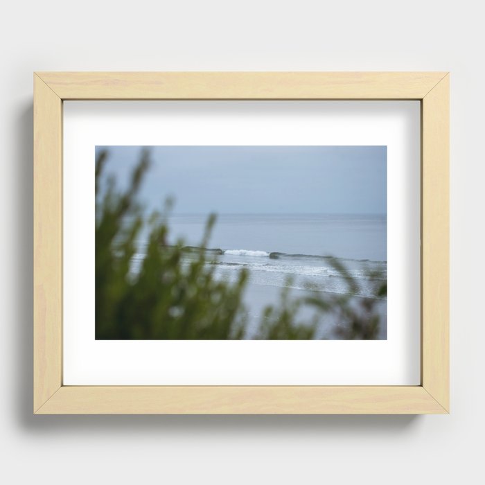 Gray Glass Recessed Framed Print