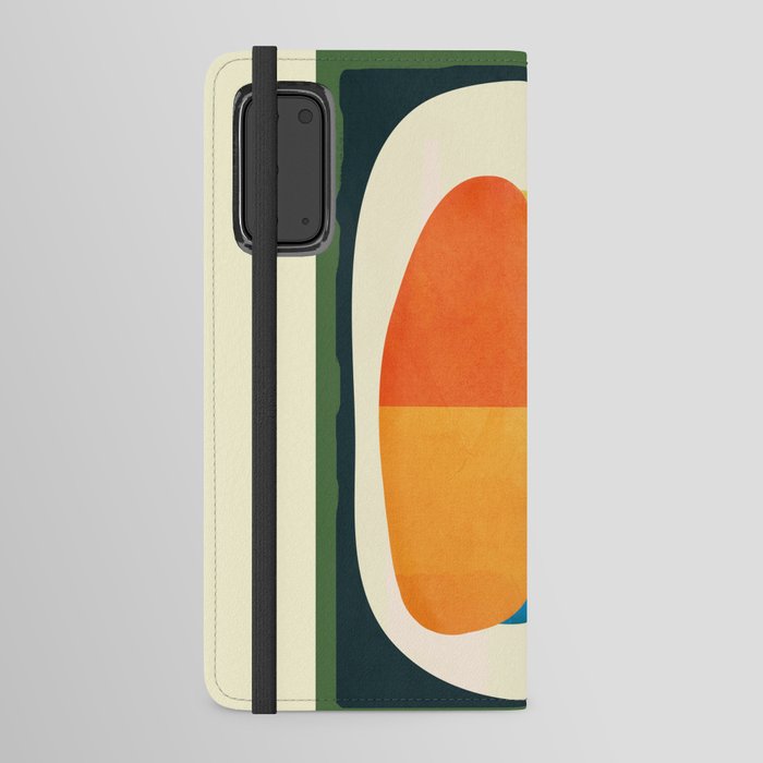 Modern Abstract Geometric Art 25 Android Wallet Case