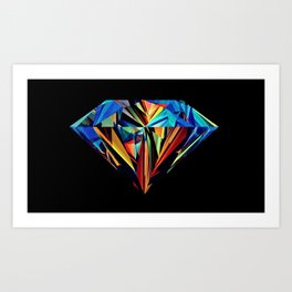 Diamond Art Print