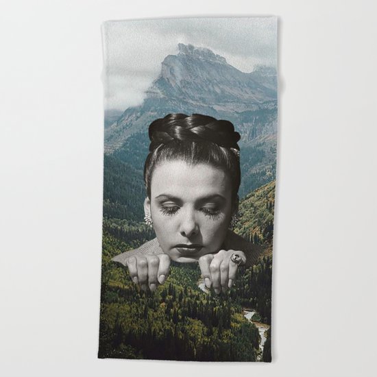Valley Girl Beach Towel