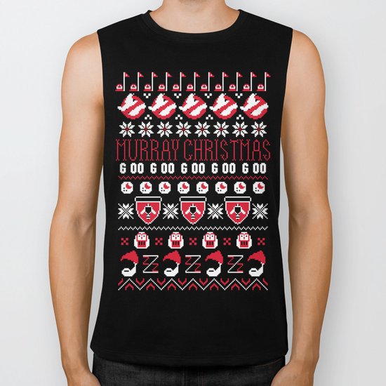 Murray Christmas Sweater Biker Tank