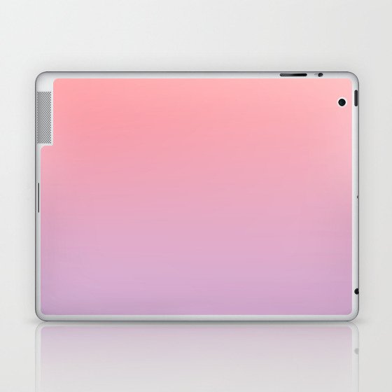 PRINCESS CANDY - Minimal Plain Soft Mood Color Blend Prints Laptop & iPad Skin