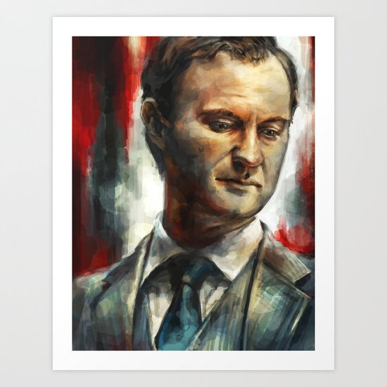 Mycroft Holmes Art Print