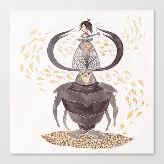kubo Canvas Print