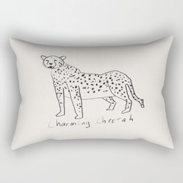 Charming cheetah Rectangular Pillow