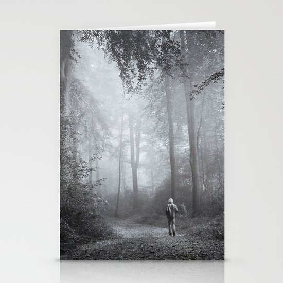 seeking silence Stationery Cards