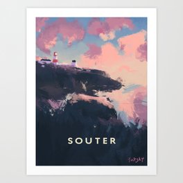 Souter Travel Poster Art Print
