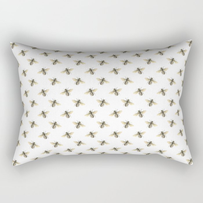 Honeycomb Bee Teez Rectangular Pillow