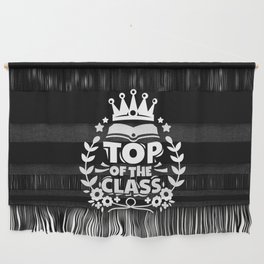 Top Of The Class Crown Winner Student School Wall Hanging