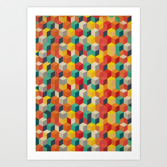 Rubicube Art Print