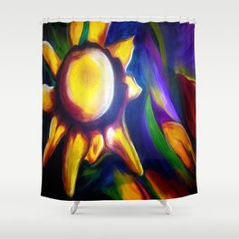 Look at the bright side Shower Curtain
