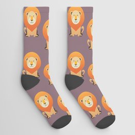 Whimsy Lion Socks