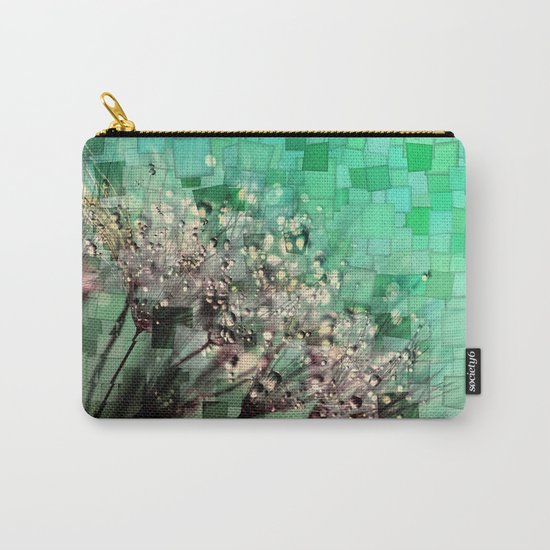 Fresh Dandelions Mosaic Carry-All Pouch
