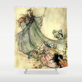 The Fairy Queen Shower Curtain