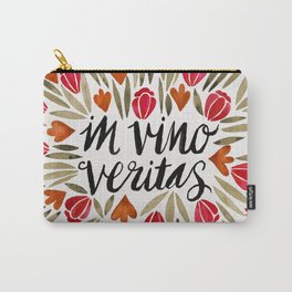 In Wine, There is Truth – Red Carry-All Pouch