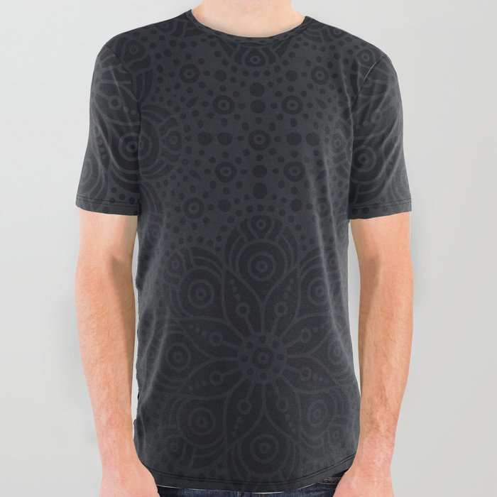 arabic style All Over Graphic Tee