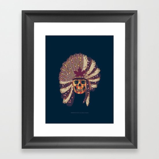 WARPAINT 114 Framed Art Print