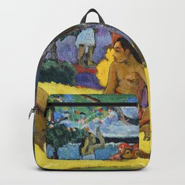 Paul Gauguin "Te Arii Vahine-La Femme aux mangos (II)" Backpack | Gauguintahiti, Painting, Lafemmeauxmangos, Gauguinartist, Mangos, Paulgauguintahiti, Gauguinart, Gauguinartprints, Artistpaulgauguin, Gauguin 