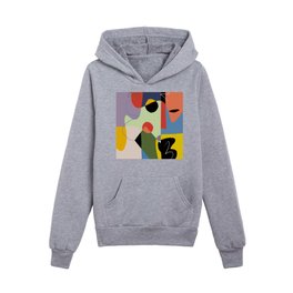 Abstract color composition V Kids Pullover Hoodies