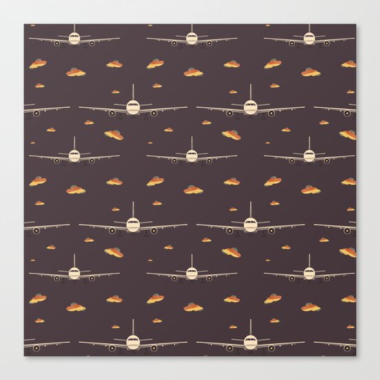 Take Off (Pattern) Canvas Print