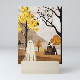 Walter in Autumn Mini Art Print