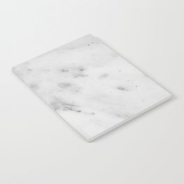 White Marble Glam #1 #marble #decor #art #society6 Notebook