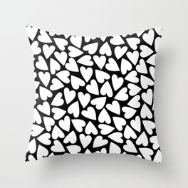 Lots of Love Hearts Throw Pillow