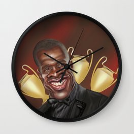 Clarence Seedorf Caricature Wall Clock