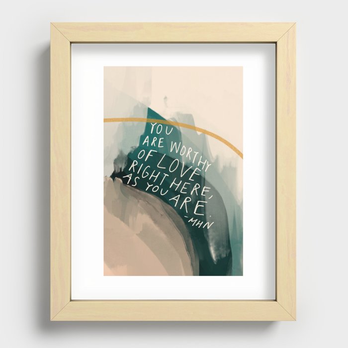 Recessed Framed Print