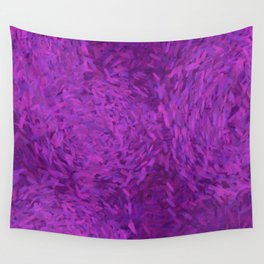 Pretty Purple Pattern Wall Tapestry