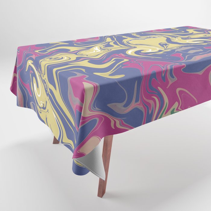 Happy Days - Marble Colors Tablecloth