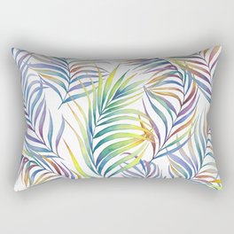 Colorful tropical leaves Rectangular Pillow