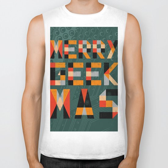Merry Geekmas Biker Tank