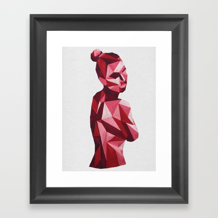 Femme 5 Framed Art Print