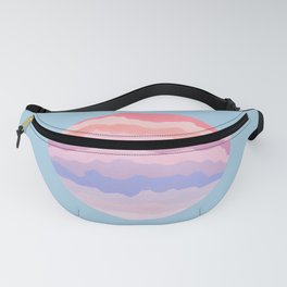 Planetary Deluge | Pastel Space-scape Fanny Pack