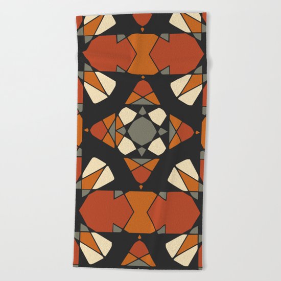 kaleidoscope Beach Towel