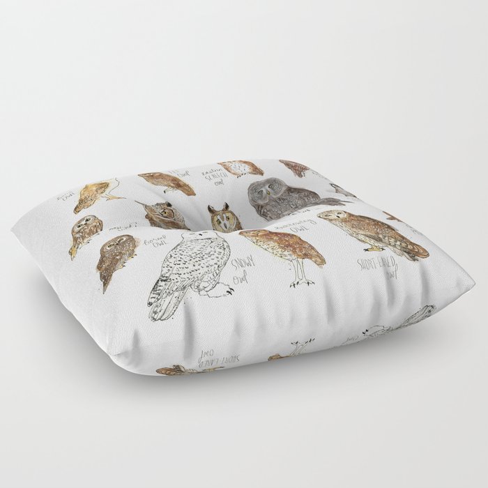 Owls Floor Pillow