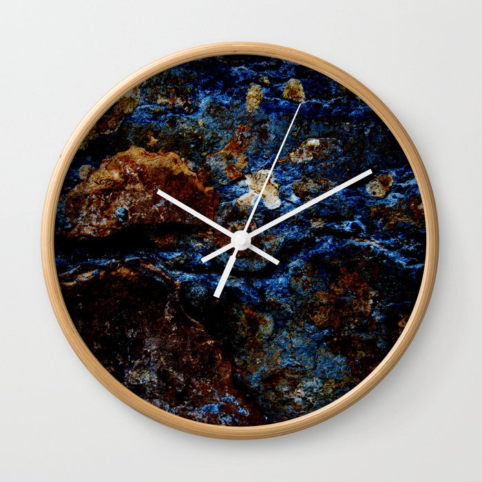 colorful stone Wall Clock