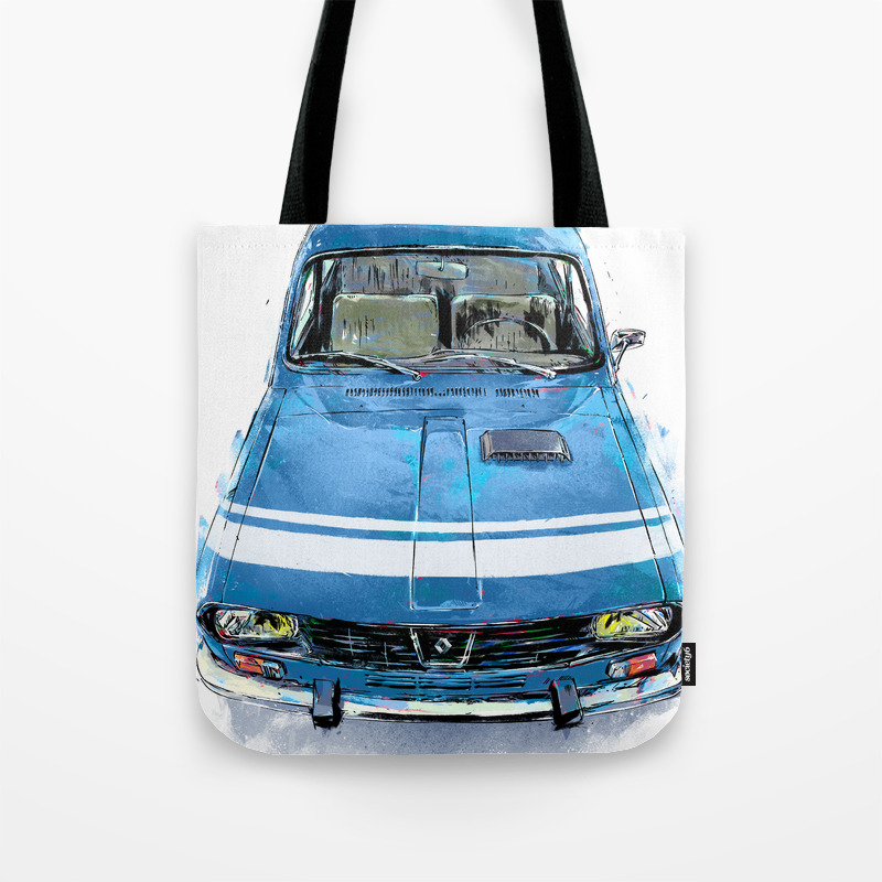 Renault 12 Gordini Tote Bag By Doozzoo Society6