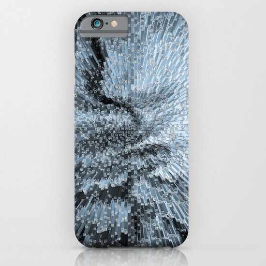 Blue Abstract iPhone & iPod Case
